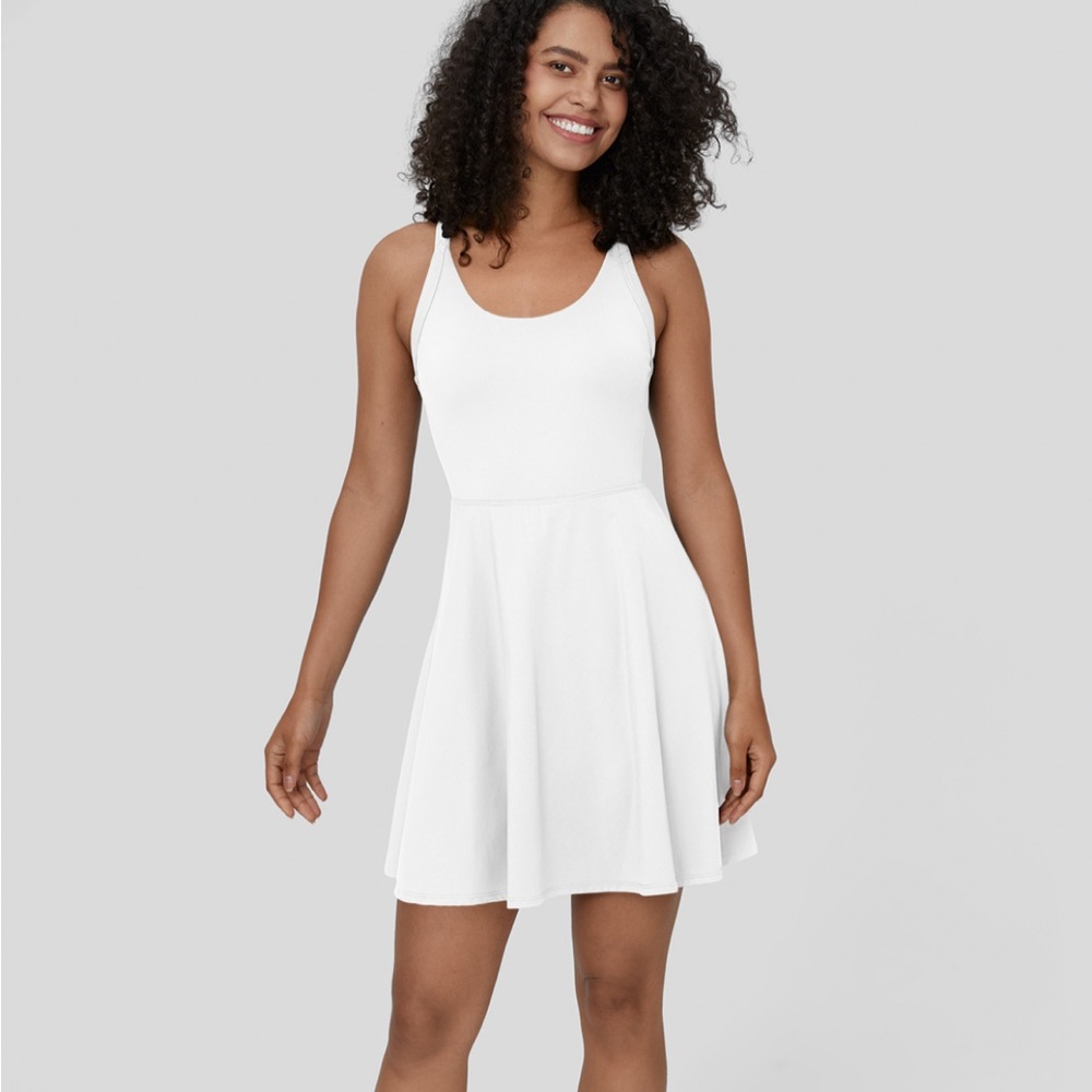 Backless Twisted Flare Mini Dance Active Dress. L… - image 4